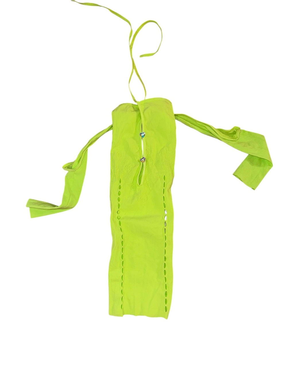 Poster Girl neon bodycon dress